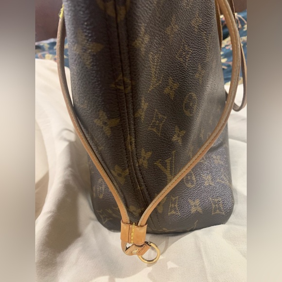 Authentic Louis Vuitton Neverfull MM Classic LV Monogram Bag - Picture 10 of 11